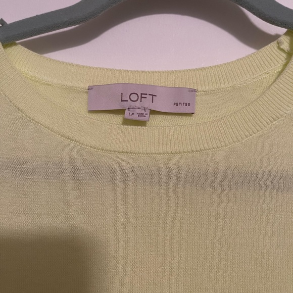 Loft sweater. Soft and comfortable. Beautiful and clean. Worn once. - Picture 2 of 3